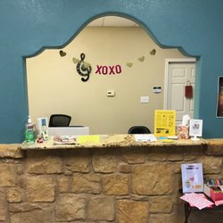 San Antonio Music Academy - Our front desk during valentines day this year.