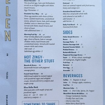 The Helen - Breakfast & Brunch Near Me - Tulsa, Oklahoma The Helen - Breakfast & Brunch Near Me - Tulsa, Oklahoma