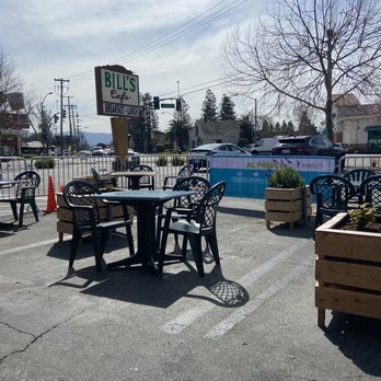 Bill's Cafe - Outdoor Seating Area - American Near Me - San Jose, California