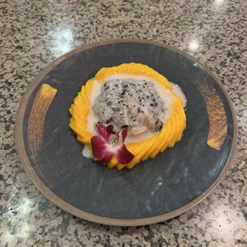 Viethai Cuisine - Mango sticky rice - really good! - Thai Near Me - Santa Rosa, California
