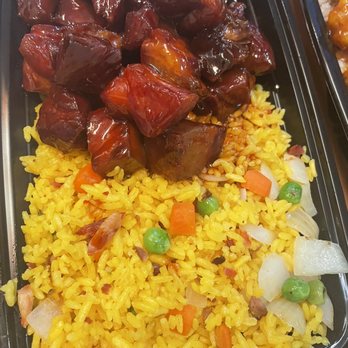 Best Wok - Boneless pork rib tips with veggie dried rice. - Chinese Near Me - Troutville, Virginia