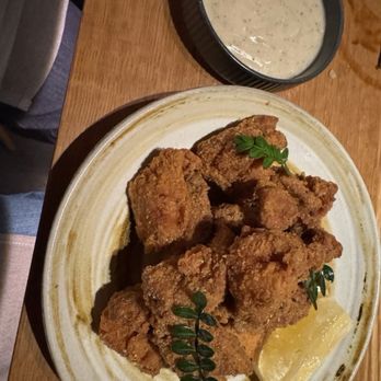 Golden Gai - Was happy to see Karaage /fried chicken on the menu since we loved it so much in Japan. - Izakaya Near Me - Pittsburgh, Pennsylvania