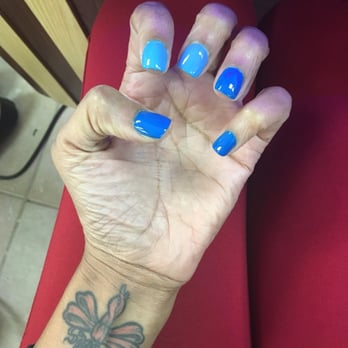 T Nails - Feeling blue - Nail Salons Near Me - Irving, Texas