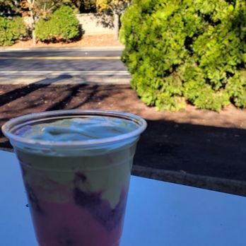 Black Diamond Cafe - a cup of yogurt on a table - Juice Bars & Smoothies Near Me - Springfield, Oregon