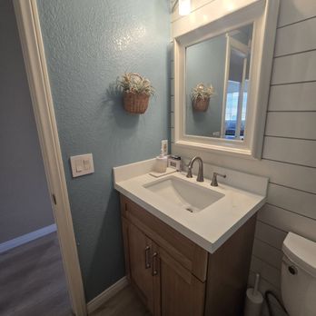 Ores Construction - Powder room.  Love. - General Contractors Near Me - Manhattan Beach, California