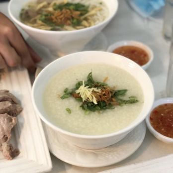 Vit Dong Que - Congee with giblets and duck - Vietnamese Near Me - San Jose, California Vit Dong Que - Congee with giblets and duck - Vietnamese Near Me - San Jose, California