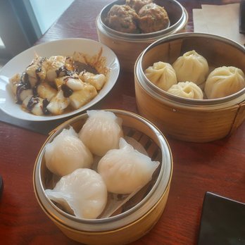 Aberdeen Cafe - Ha Gow, beef ball, Xiao long bao, churn fun with hoisin sauce and sesame sauce. All frozen and reheated - Cantonese Near Me - Auburn, Washington Aberdeen Cafe - Ha Gow, beef ball, Xiao long bao, churn fun with hoisin sauce and sesame sauce. All frozen and reheated - Cantonese Near Me - Auburn, Washington