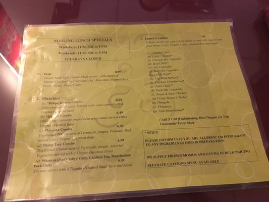Menu photo 3 Norling Toronto, ON