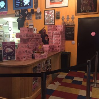 Voodoo Doughnut - Pink boxes - Donuts Near Me - Denver, Colorado