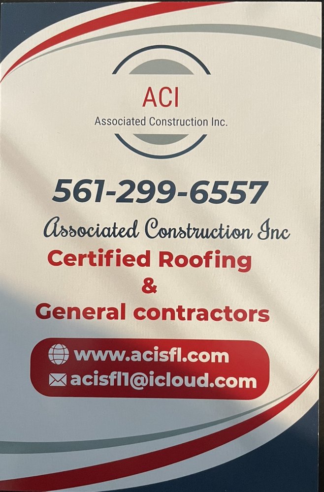 Slide of Associated Construction