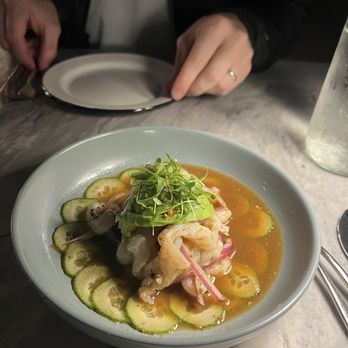 Loreto - Aguachile negro - Seafood Near Me - Los Angeles, California
