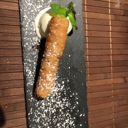 O Tragaluz - Postre de Kefir y lima