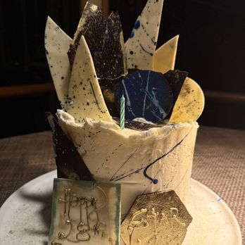 Tidepools - Custom Birthday Cake through their Bakery - Seafood Near Me - Poipu, Hawaii Tidepools - Custom Birthday Cake through their Bakery - Seafood Near Me - Poipu, Hawaii