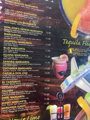 Menu photo 1 Don Jose Mexican Restaurant Florence, SC