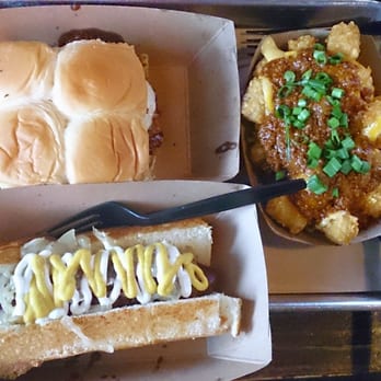Dog Haus - Pasadena - A few of the yummy things you can enjoy at the Dog Haus. - New American Near Me - Pasadena, California