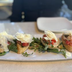 Angelina's Pizzeria Napoletana - Happy Hour bruschetta