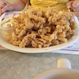 Clam strips Clam strips