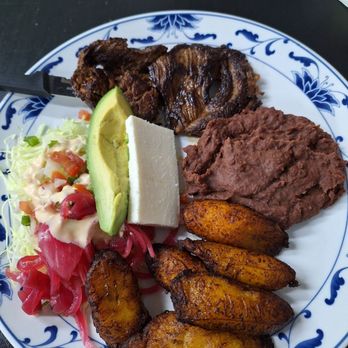 Green Banana - Carne Asada with maduros - Honduran Near Me - Clayton, North Carolina Green Banana - Carne Asada with maduros - Honduran Near Me - Clayton, North Carolina