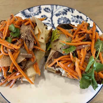 The Daisy Restaurant - House-Smoked Brisket Banh Mi - Farmers Market Near Me - Santa Barbara, California