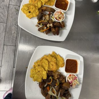 Dadou’s Haitian Restaurant - Pork / Griot, Bunnan/Tostones (Plantain) - Haitian Near Me - Middletown, New York Dadou’s Haitian Restaurant - Pork / Griot, Bunnan/Tostones (Plantain) - Haitian Near Me - Middletown, New York
