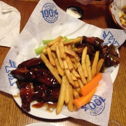 Wild Wing - 2 orders of wings with fries.