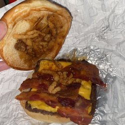 Wendy's - Bourbon bacon cheeseburger