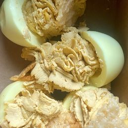Pepperoncini Deviled Eggs