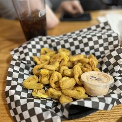 Jerseytown Tavern - Deep fried banana peppers. Used to be 10/10, now 6/10