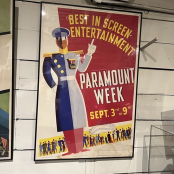 Hollywood Heritage Museum - Vintage poster from Paramount's heyday. - Museums Near Me - Los Angeles, California