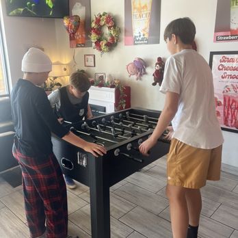 Teacup - My 3 boys after my youngest's soccer practice- boba treat! - Coffee & Tea Near Me - Litchfield Park, Arizona