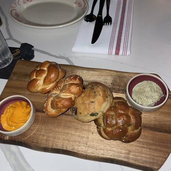 Albi - Assortment of breads - Mediterranean Near Me - Houston, Texas
