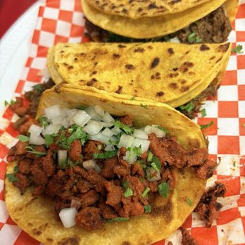 Mercado de Alegria - 1 Adobada , 2 Birria tacos - New American Near Me - Las Vegas, Nevada