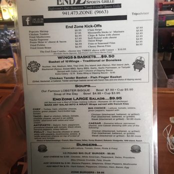 The End Zone - Sports Bars Near Me - Englewood, Florida The End Zone - Sports Bars Near Me - Englewood, Florida