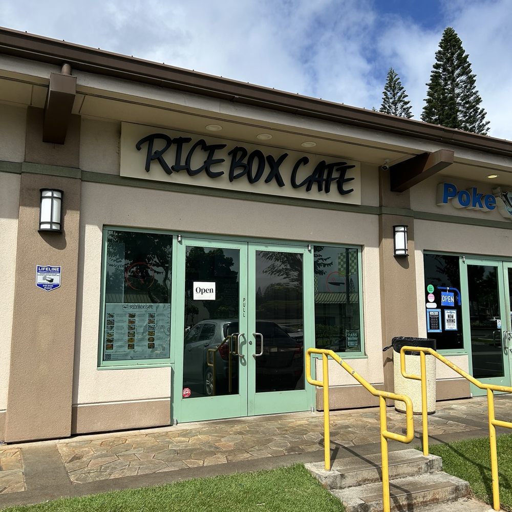 Rice Box Cafe - Japanese Near Me - Mililani, Hawaii