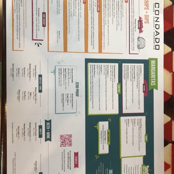 Condado Tacos - Drink menu - Tacos Near Me - Cincinnati, Ohio