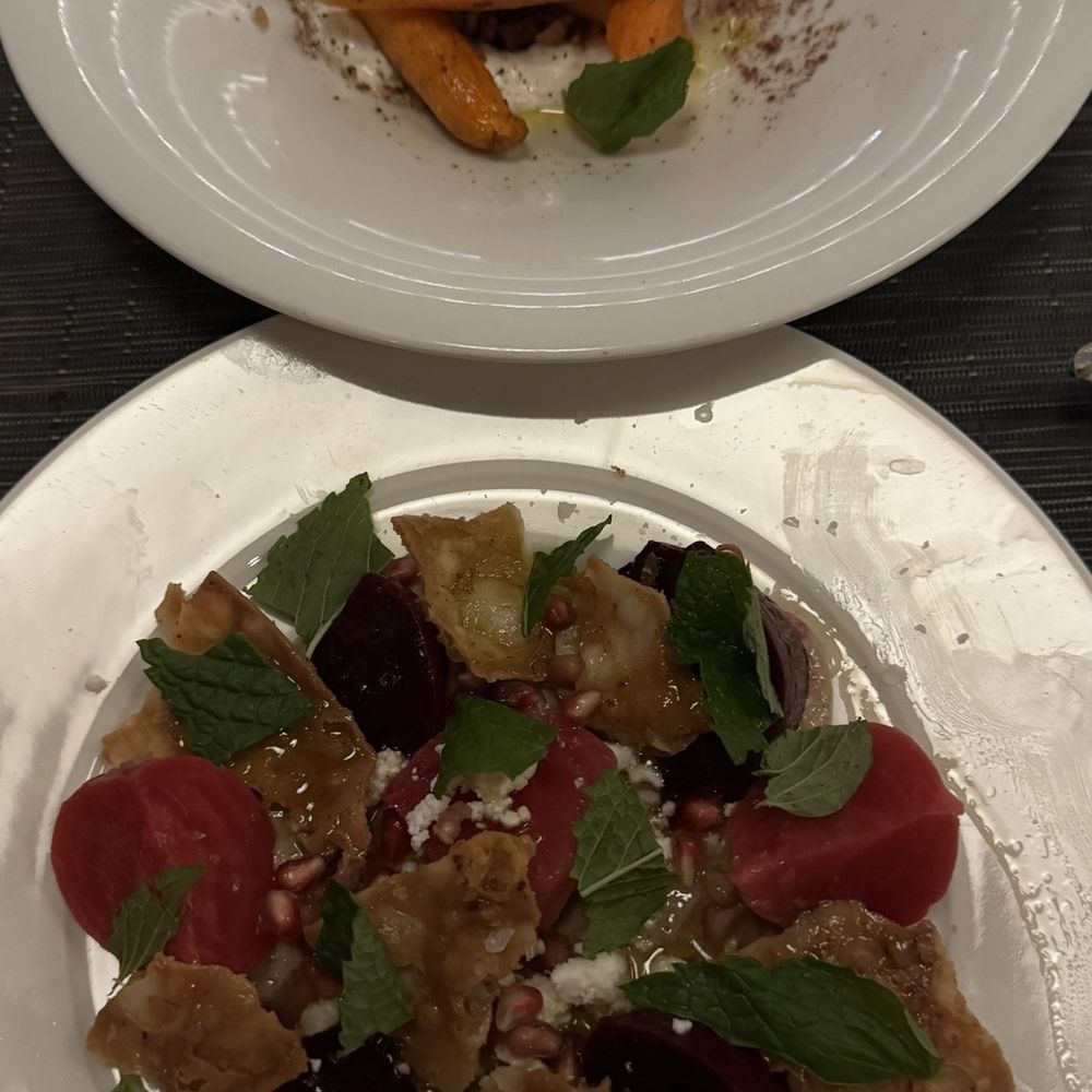 Settler - Sumac roasted carrots and beet salad - Mediterranean Near Me - Salem, Massachusetts Settler - Sumac roasted carrots and beet salad - Mediterranean Near Me - Salem, Massachusetts