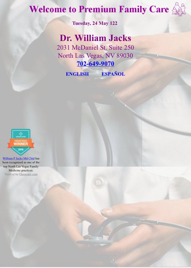 Jacks William P MD - child therapist in North Las Vegas, NV