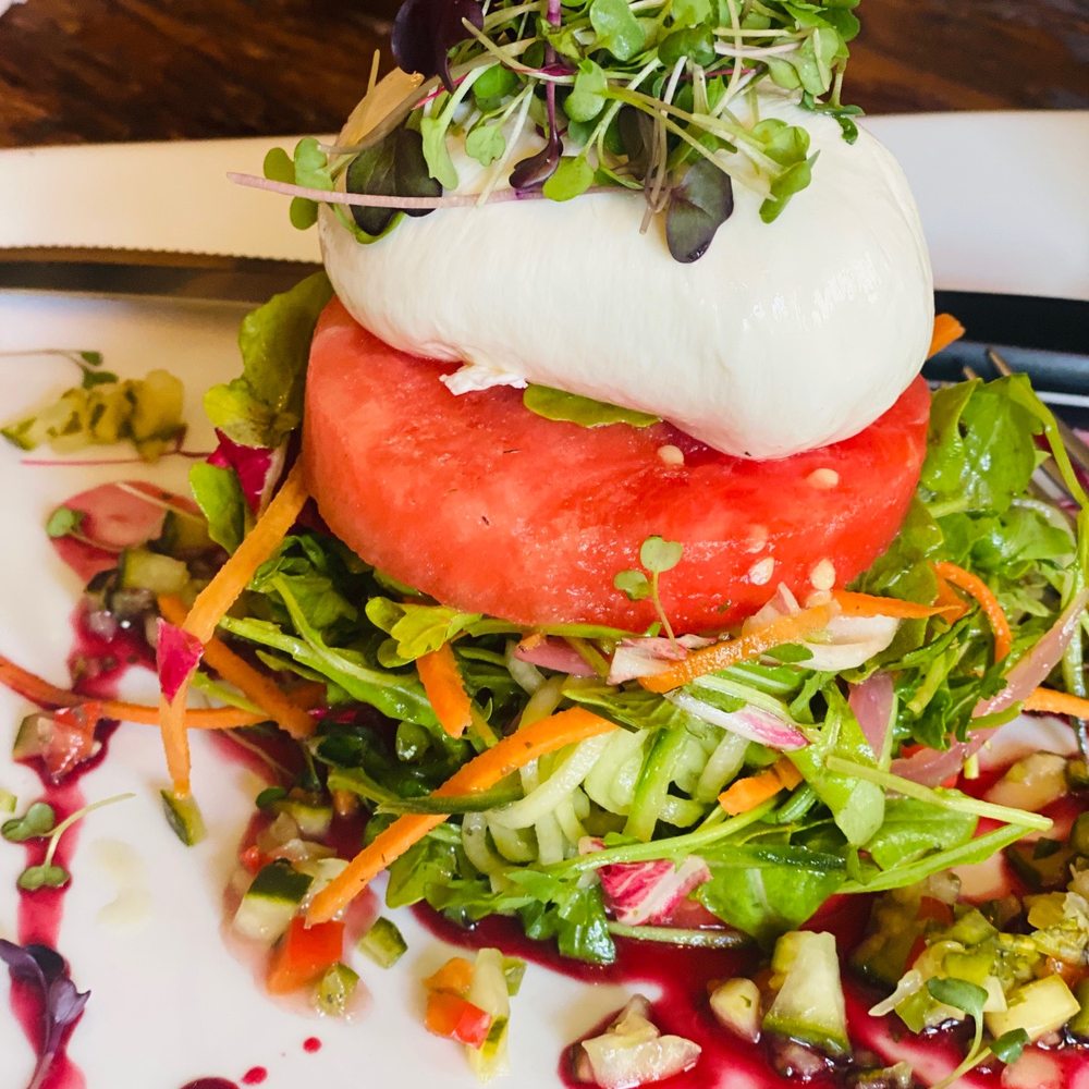 The City Beer Hall - Watermelon burrata salad - Bars Near Me - Albany, New York