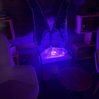 Heat & Halo - Amethyst butterfly gemstone so powerful. This is the egg room where I released everything. - Saunas Near Me - Lancaster, California
