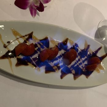 Ruth's Chris Steak House - Strawberries flambe - Steakhouses Near Me - Wailea-Makena, Hawaii