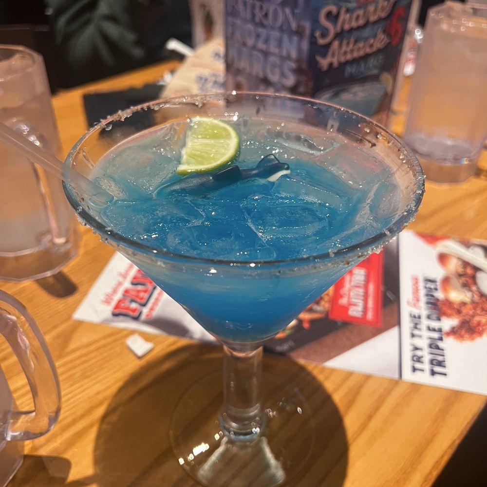 Chili's - Shark attack margarita of the month - Tex-Mex Near Me - Plainville, Massachusetts