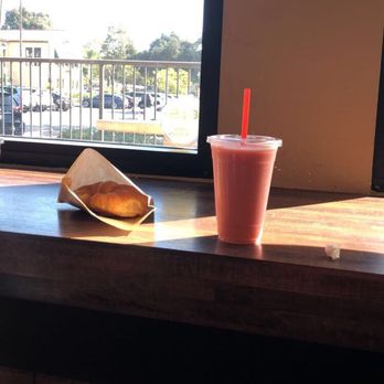 The Spot - Lady Guava and croissant at window area - Juice Bars & Smoothies Near Me - Claremont, California The Spot - Lady Guava and croissant at window area - Juice Bars & Smoothies Near Me - Claremont, California