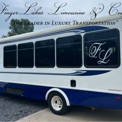 Finger Lakes Limousine & Coach - This is a photo of the brochure that was in the vehicle.