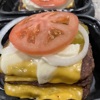 Wendy's - Dave's Triple. Bunless. No ketchup mmmmmmm - Burgers Near Me - Burke, Virginia Wendy's - Dave's Triple. Bunless. No ketchup mmmmmmm - Burgers Near Me - Burke, Virginia