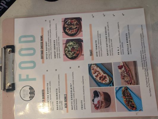 Menu photo 6 High Tide Coffee Oceanside, CA