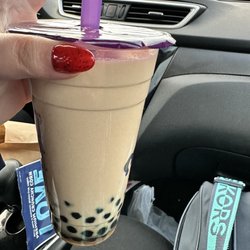 Chatime - Large Pearl milk tea no sugar no ice