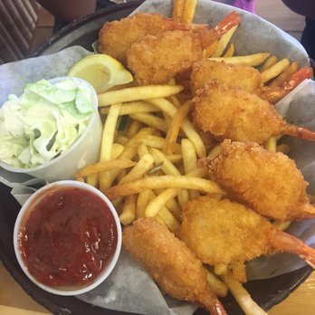Coconuts Fish Cafe - Regular shrimp and chips - Seafood Near Me - Kihei, Hawaii