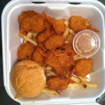 Shrimp N Stuff - Coconut shrimp dinner - Seafood Near Me - Galveston, Texas Shrimp N Stuff - Coconut shrimp dinner - Seafood Near Me - Galveston, Texas