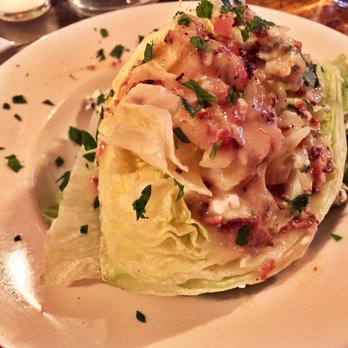 St. Anselm - Iceberg & Blue Salad (Warm Bacon Dressing) - New American Near Me - Brooklyn, New York