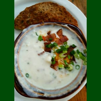 The Dubliner Irish Pub - Potato & Bacon Soup. I could've made a meal of this! - Pubs Near Me - Tampa, Florida